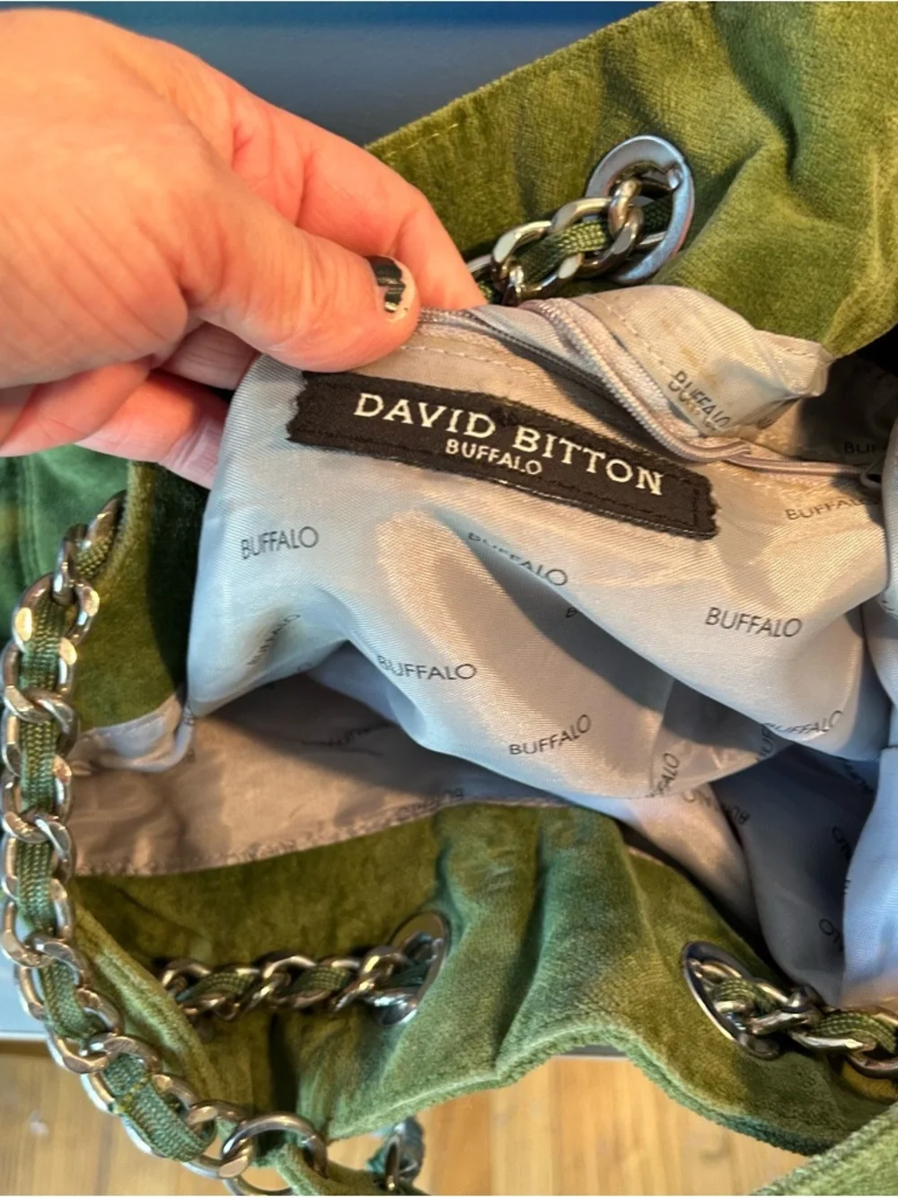 Buffalo David Bitton vintage hobo